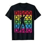 Disco Outfit Herren | 70er & 80er Jahre Kostüm, Tanzen, Party | Disco T-Shirt