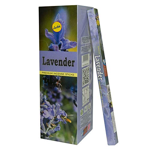 Sree Vani Räucherstäbchen 200 Sticks Lavender Grosspackung 25 Schachteln zu je 8 Stäbchen Vorratspack Raumduft Cover