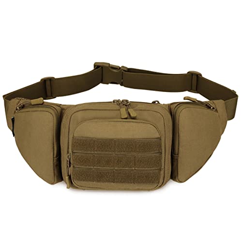 Tactical Waist Pack Portable Fanny Pack Outdoor Army Waist Bag Military Waist Pack for Cycling Camping Hiking Hunting Fishing - Image 2