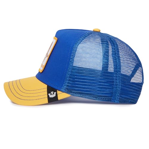Image of Goorin Bros. Trucker Hat for Men and Women, Cobalt (The Attack Ram), One Size