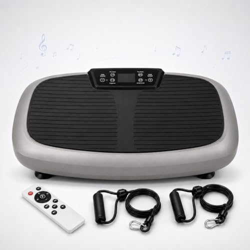 Image of Natini Vibration Plate Exercise Machine - Power Vibrating Plate for Lymphatic Drainage,Whole Body Workout Machine for Women Weight Loss Home Fitness,