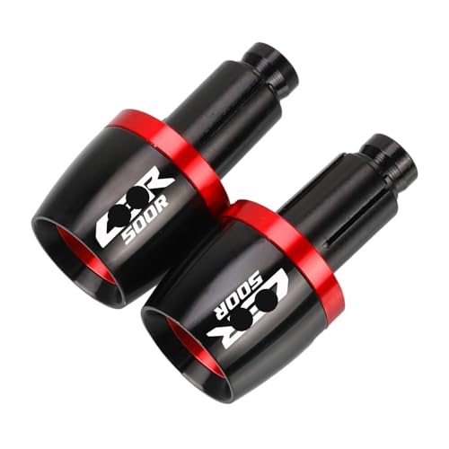 Cubre puños para CBR 500R con tapas de extremos de protección anticaídas y diseño deportivo