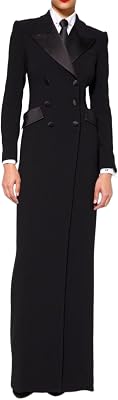 Sergio Hudson, Double Breasted Tuxedo Gown