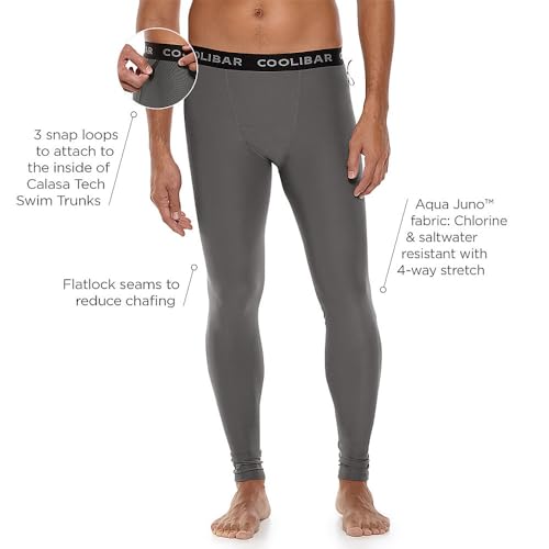 Coolibar UPF 50+ Men's Calasa Tech Swim Trunk Tights - Sun Protective4