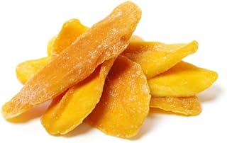 Dried Mango Slices 48 Oz - Delicious Texture Soft & Juicy Low Sugar Added Dried Mango - Naturally Ripened Mangos Dried Fruits - Gluten Free Non GMO Natural Source of Vitamin C, in Resealable Bag 3 Lbs