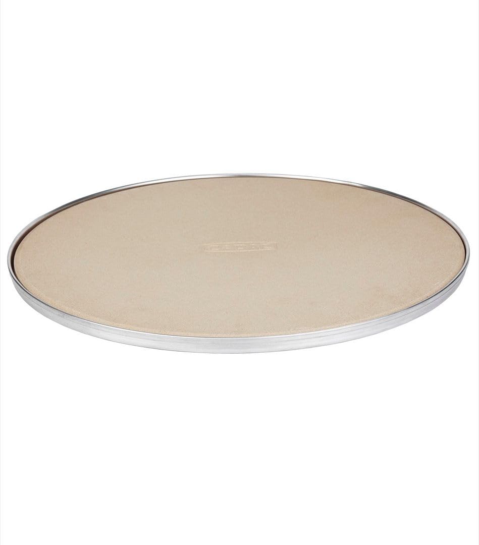 Cadac Pierre à Pizza Pro 50 - Pierre - Carri Chef 50 - Accessoires pour Barbecue - Beige - Faire Cuire Une Pizza - Utilisation en extérieur