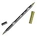 Produktbild Tombow ABT-098 Fasermaler Dual Brush Pen mit zwei Spitzen, avocado