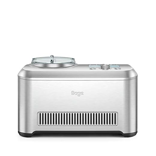 Sage Appliances The Smart Scoop Glassmaskin, 200 W, borstat rostfritt stål, borstat rostfritt stål