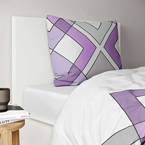 Etérea - Biancheria da letto in microfibra motivo