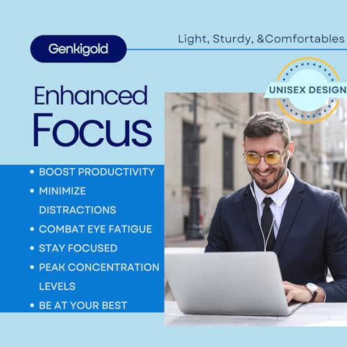 Image of Blue Light Blocking Glasses:Promote Melatonin Production,Ease Digital Eye Strain,Dry Eyes,Gift for Women and Men