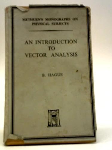 An Introduction to Vector Analysis B000ORWPDE Book Cover