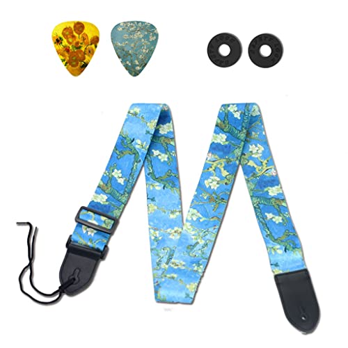 LIUZH Sangle d’épaule Unisexe Sangle de Guitare Personnalité Pick Strap Buckle Crossbody - Les Beatles, Paul McCartney, John Lennon, RIngo Starr, George Harrison LIUZH Sangle d'épaule Unisexe Sangle de Guitare Personnalité Pick Strap Buckle Crossbody