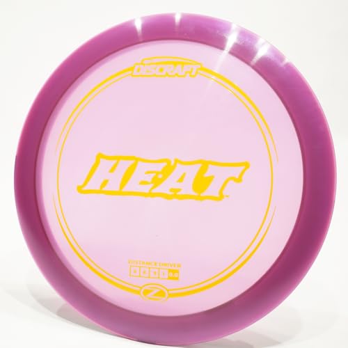 Discraft Z Heat Disc Golf Fairway Driver, Pick Color/Weight [Stamp & Exact Color May Vary] Purple 173-174 Grams
