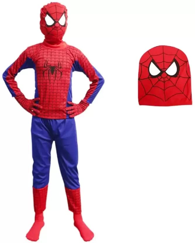 Fancy Dress Top Bottom Set Super Hero Dress Costumes T-Shirt + Pant And Mask Set For Kids Birthday Gift (Model_26_5-6Years) (B0C13W55W5) Amazon Price History, Amazon Price Tracker