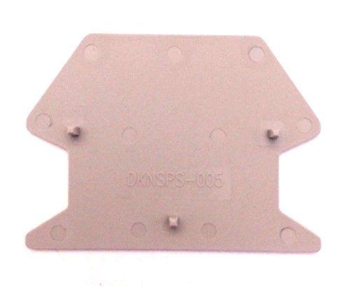 Dinkle DKNSPS-005 DIN Rail Terminal Block Partition for DK2.5N DK4N, Pack of 50