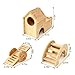 Lucasynplex 3-in-1 Hamster Cage Wooden Activity Center- Multi-Level Porous House with Ramp,Activity Seesaw,Arched Climbing Tunnel,Small Animal Habitat Accessories for Hamsters,Gerbils,Mice