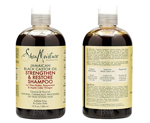 Shea Moisture - Jamaican Black Castor Oil Shampoo & Conditioner Set - Image 3