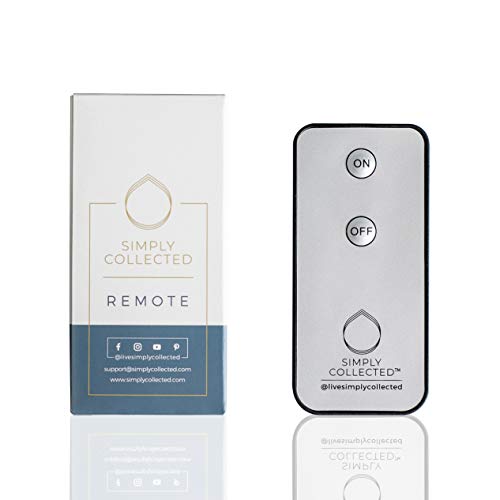 Simply Collected Remote Control | Ready to use with Simply Collected 3D Flameless Candle Collection | Battery Included | Easy ON/Off Function