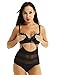 dPois Pantalones Cortos de Danza Mujer Sexy Pantalon Corto con Tirantes Braga...