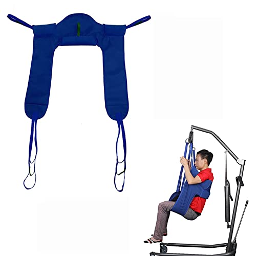 Arnés Elevación Paciente Cuerpo Comple, Eslinga médica, Elevador de Pacientes, Eslinga para Caminar Correa de Transferencia para Personas Mayores, discapacitados