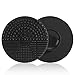 Stocking Stuffer for Women, Brush Cleaning Mat Silicone Makeup Cleaning Mat Portable Washing Tool Brush Scrubber Cosmetic Brush Cleaner with Suction Cup