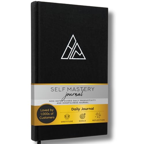 Self-Mastery Journal for Men - Gratitude Journals – 5 Minute