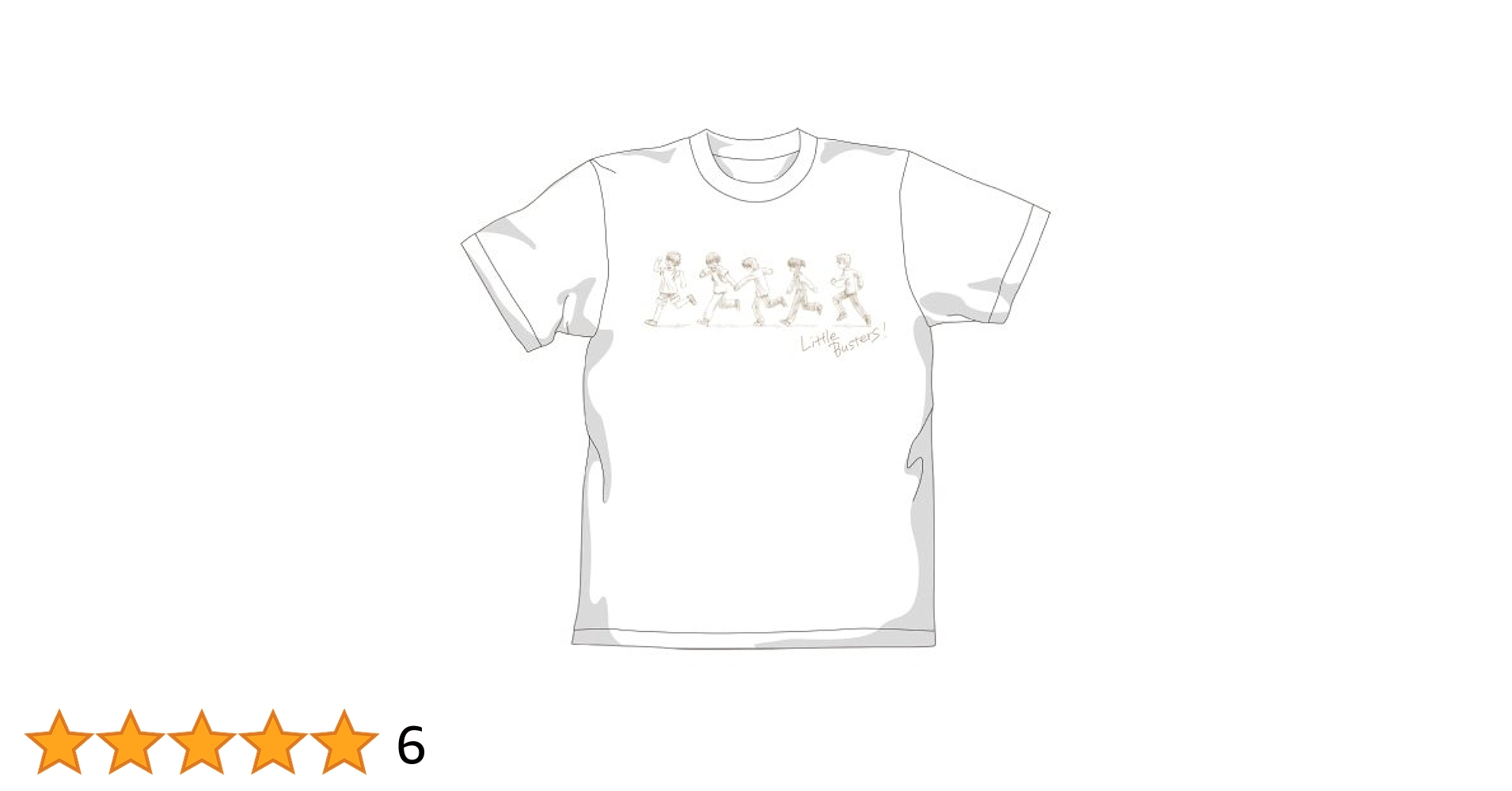 新品未使用 リトルバスターズ！ Tシャツ Amazon.co.jp: リトルバスターズ! リトルバスターズTシャツ