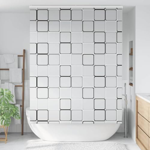 Store enrouleur pour salle de bain PEVA pare-soleil fenêtre de douche 160x240cm