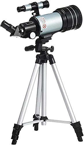 Monocular con Dos Oculares, Telescopio de Viaje 70mm con Trípode Ajustable miniatura 1