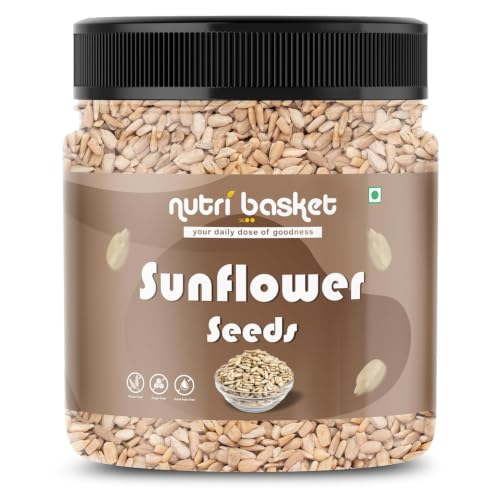 Image of Nutribasket Combo Pack of Chia, Flax, Pumpkin & Sunflower Seeds | 25g Each | Daily Super Seeds Variety Pack | Natural Raw Seeds for Smoothies, Salads, Breakfast & Healthy Snacking | Pack of 4