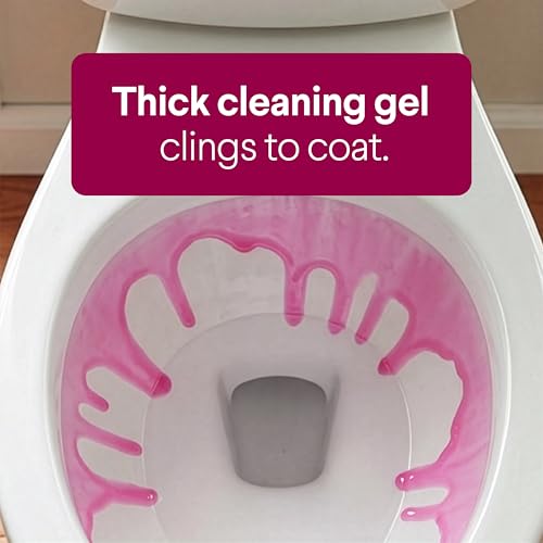 Clorox Scentiva Bathroom Toilet Cleaning Gel, Cherry Blossom and Peach, 24 Fluid Ounces (P - image 4