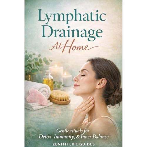 LYMPHATIC DRAINAGE AT HOME Audiolibro Por Zenith Life Guides arte de portada