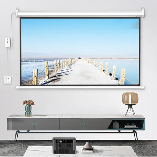 Écran de projection portable 72" pliable HD avec télécommande pour home cinéma - 7