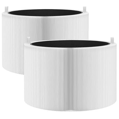 Leemone 2 Pack Blue Pure 211i Max Filter Replacement Compatible with Blueair Blue Pure 211i Max Air Purifier, H13 True HEPA & Activated Carbon Filter, Compare to Part #F2MAX