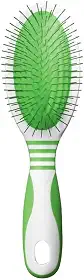 Andis Escova de pinos 65720 para cães de pelo médio e longo - suave e eficaz na remoção de sujeira, poeira e pelos soltos - Promove pele e pelo saudáveis - grande, verde/branco