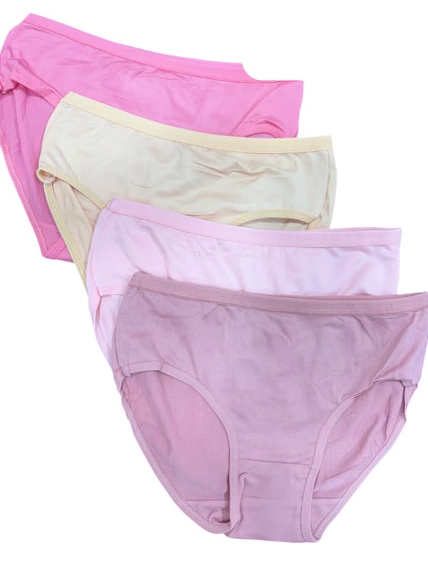 Women's Cotton Panties| Soft, Breathable, Full Coverage Underwear AZDG-6-Multi-M-image-47