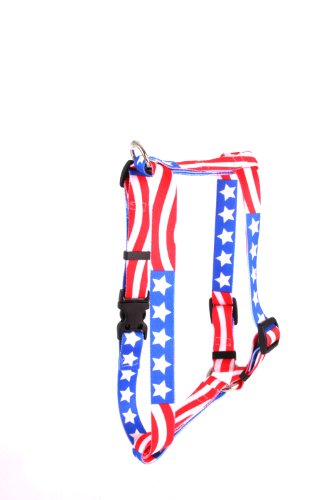 Yellow Dog Design Roman Harness, Small/Medium, Americana