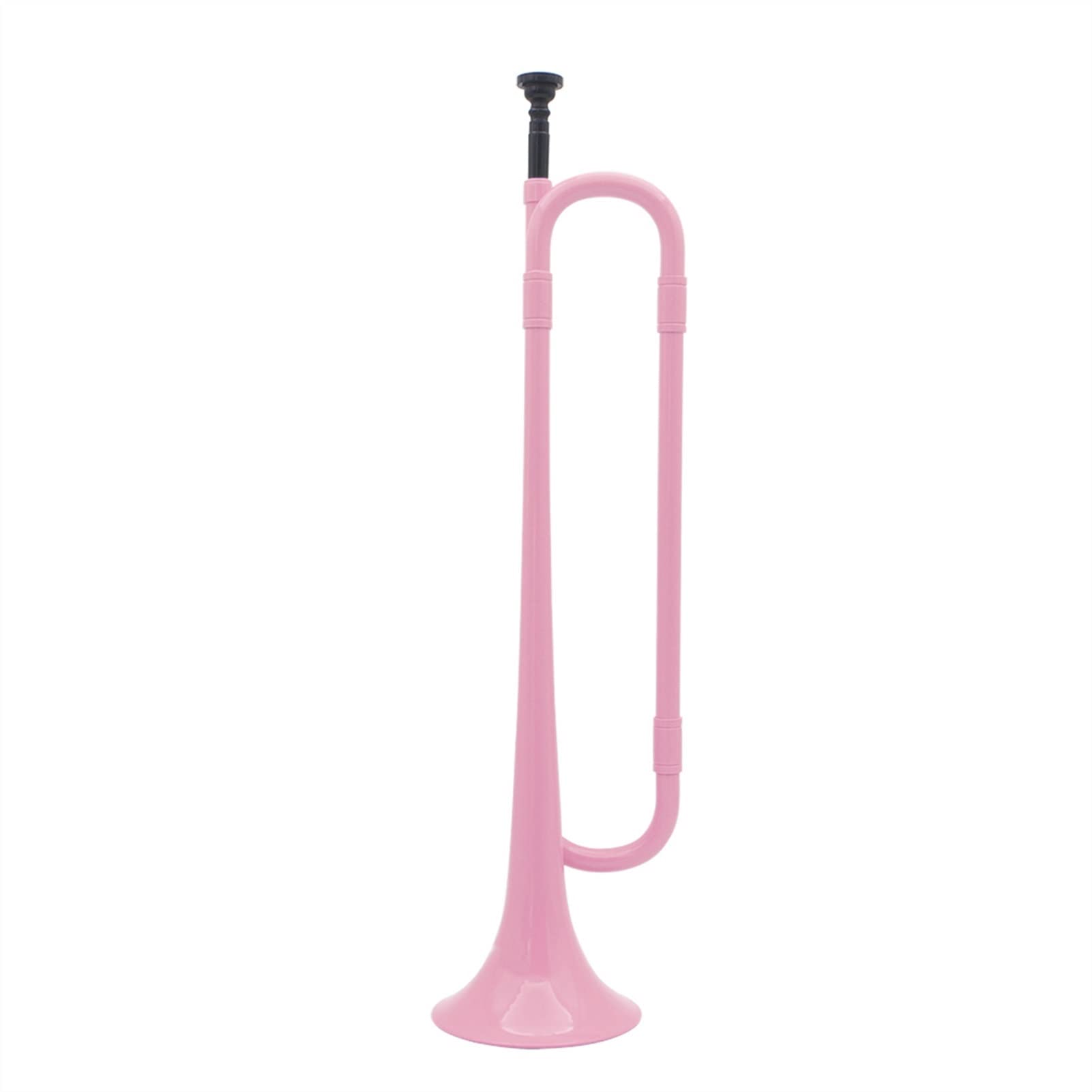 ZENGXUE B Flat Bugle Cavalry Trumpet with Mouthpiece for Band School Student Brass Student Trumpet (Color : Pink)