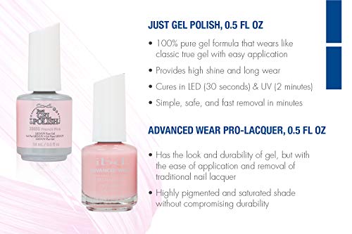 Ibd It's A Match Duo French Pink 304Bd, Nail Lacquer And Gel Polish, 1 Set #TOP3