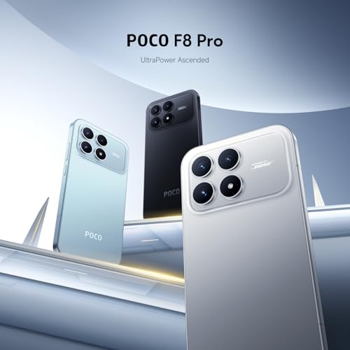 XIAOMI Poco F8 Pro Smartphone, 12+256GB, 6210mAh, 50MP, Schwarz