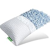 Cooling Bed Pillows for Sleeping, Shredded Memory Foam Pillows for Shoulder and Neck Pain Relief ...