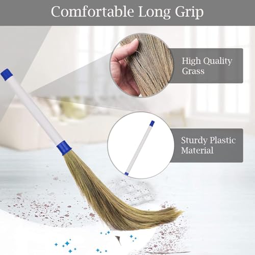 Image of Phool Broom, Long Handle, Easy Floor Cleaning 400g(Multi-use), Pack of 2