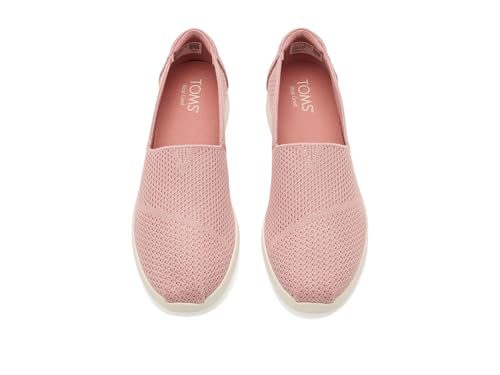 Image of TOMS Women's Alpargata Plus Slip On Espadrille, Textile Upper, Relaxed Fit, CloudBound Insole, Stretchy Easy On and Off