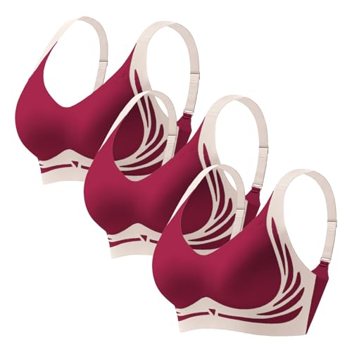 Soutien-gorge de sport pour le yoga et le fitness en lot de 3 confort grand soutien