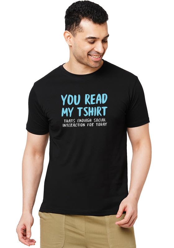 Image of Wear Your Opinion Mens Graphic Printed T-Shirt (Design: Social)