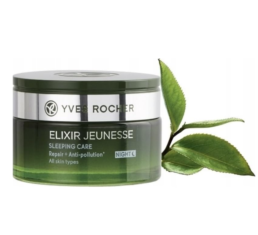 Yves Rocher Elixir Jeunesse Sleeping Care - Reparación + Anticontaminación - Todo tipo de pieles