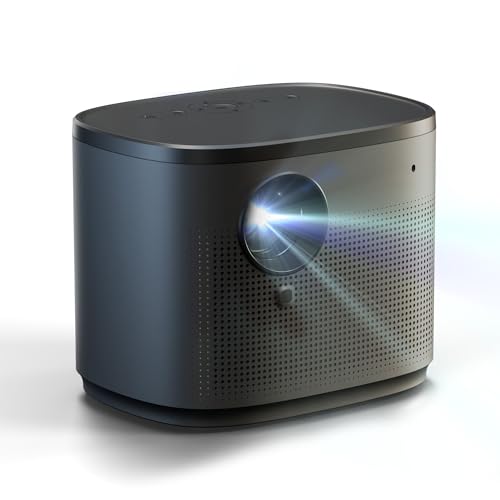 Image of Miroir Mini Projector, Home Projector with Built-in Speaker, Auto Focus, Portable for Outdoor Movies, Compatible with Smartphone, TV Stick, Laptop, HDMI, USB