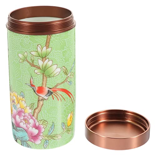 Tarros de té, Tarro de Almacenamiento, Bote de cerámica, Cocina, latas pequeñas portátiles, Cajas de Metal, contenedor para café, Comida, Frutos Secos, Mini Botes sellados