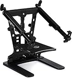 Ultimate Support Hyperstation QR Hyper Series Desktop and 5/8” Thread Mountable Laptop/DJ Stand