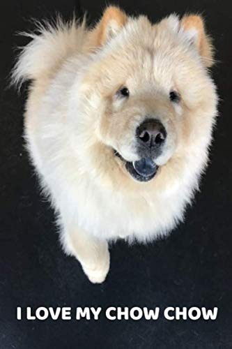 I Love My Chow Chow: A 6x9 Lined Notebook, Journal Gift for Chow Chow Lovers and Dog Lovers